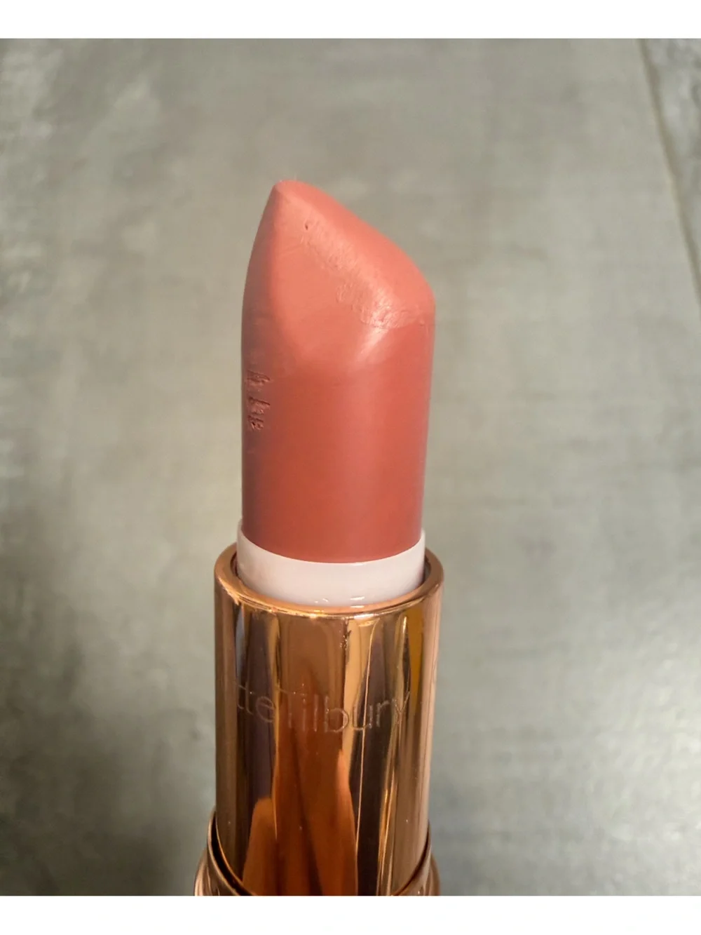 Charlotte Tilbury Lipstick Super Model Muted Mauve Nude Matte Pink Full Size